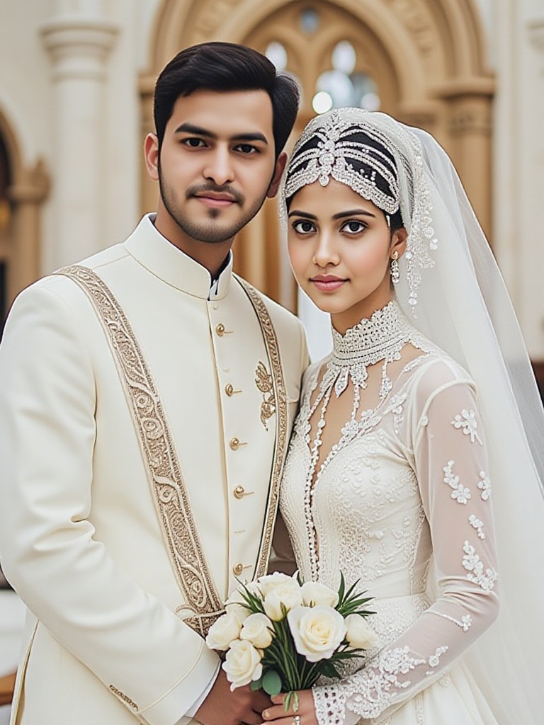Muslim wedding image