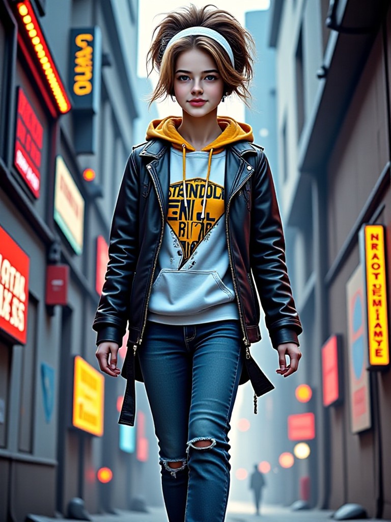 Neo Graff Girl: Urban Rebellion image