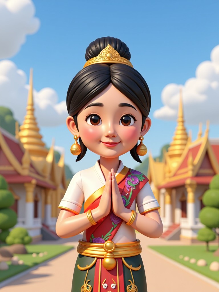 3D泰国大皇宫 image