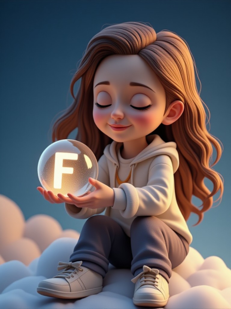 Letter in the sphere image