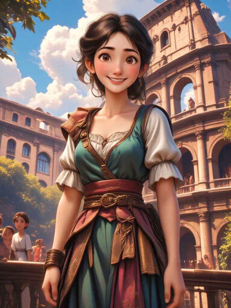 The Roman Colosseum image