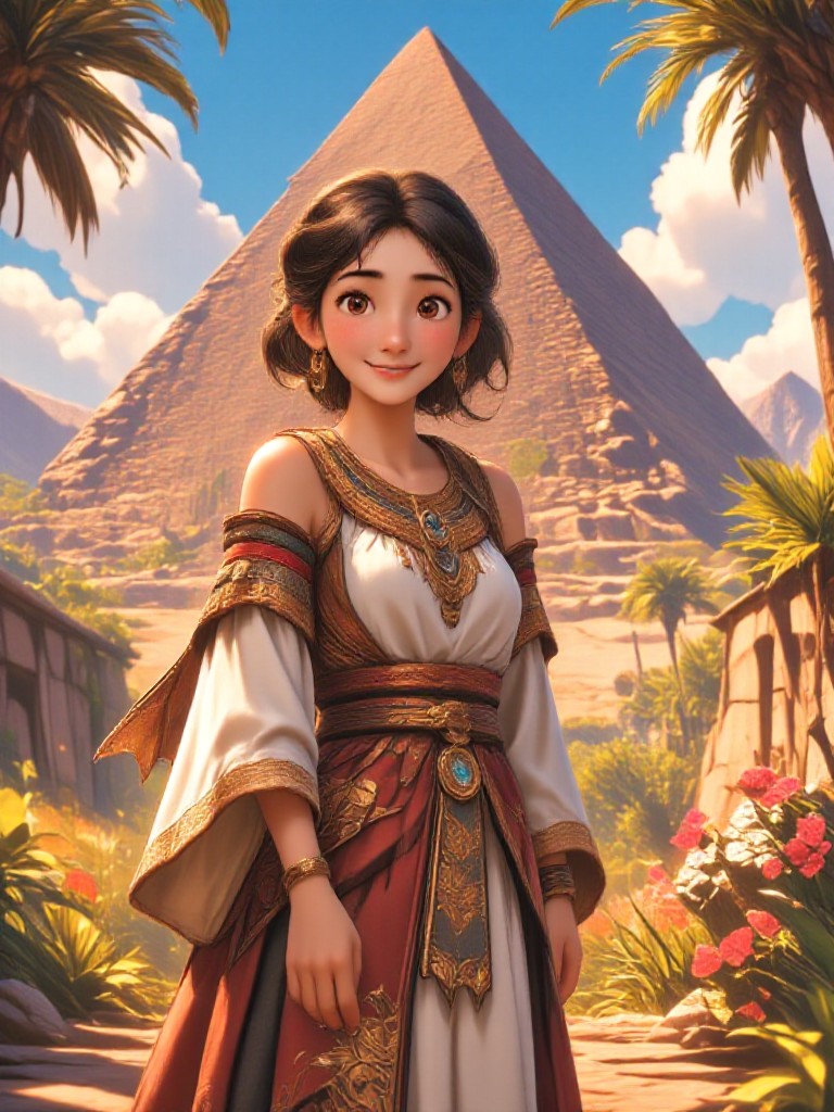 Egyptian pyramids image