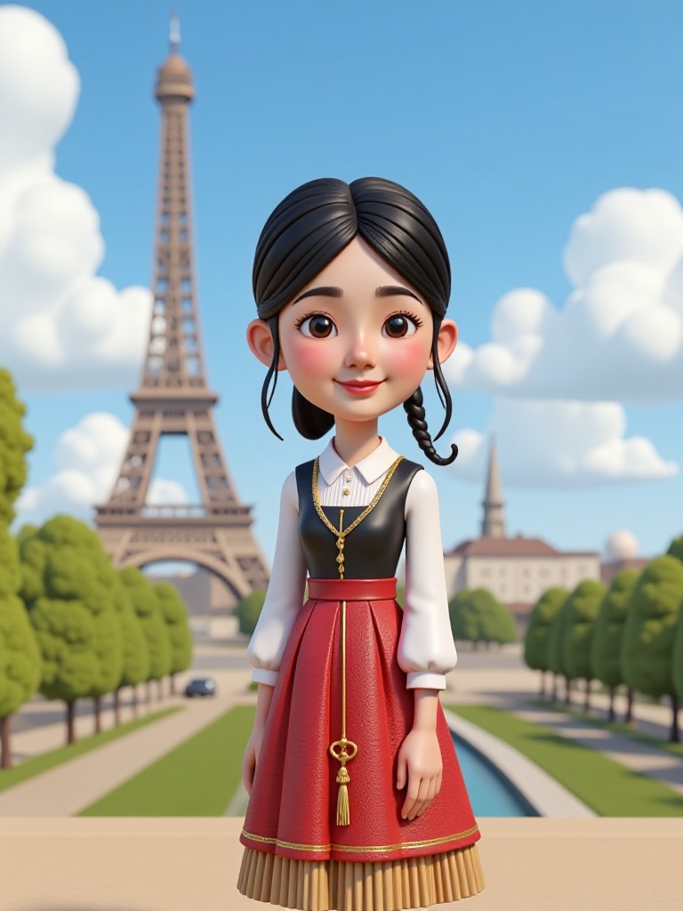 3D埃菲尔铁塔 image