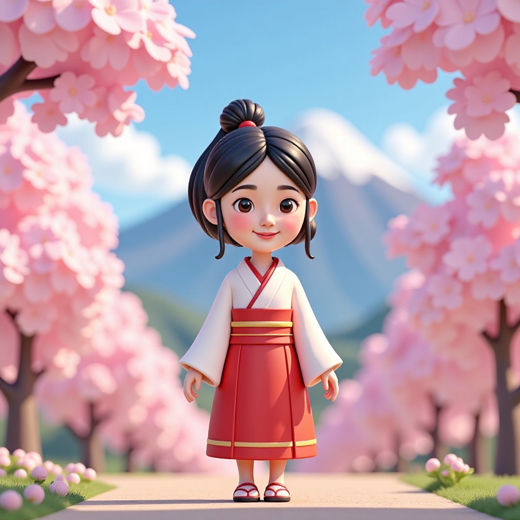 3D日本富士山 image