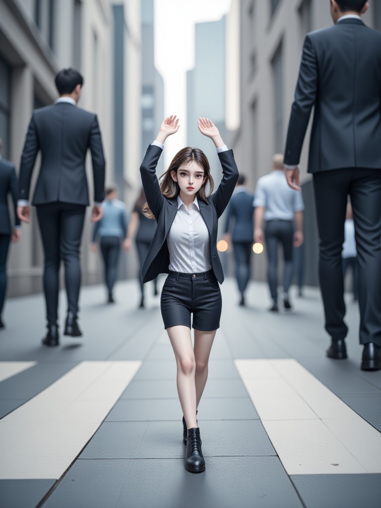 Mini Escape Run: Sidewalk Survival image