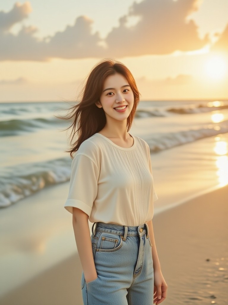 Enjoy the sea breeze image