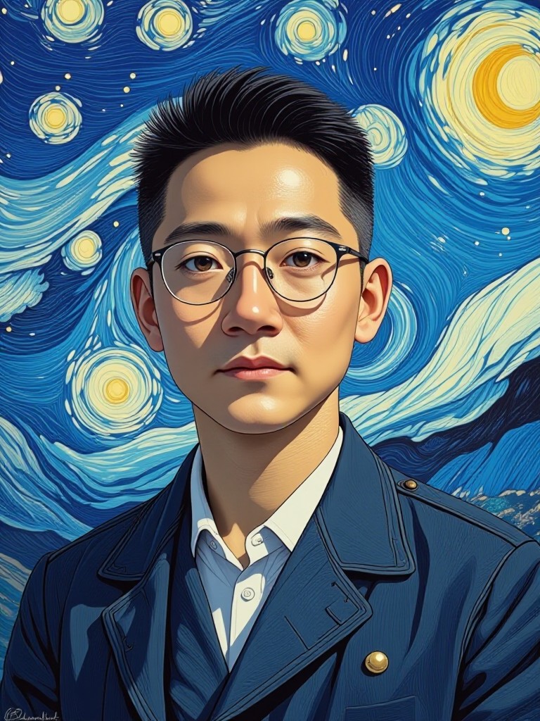 Van Gogh Starry Sky Style Converter | Transform Your Artwork | a1.art