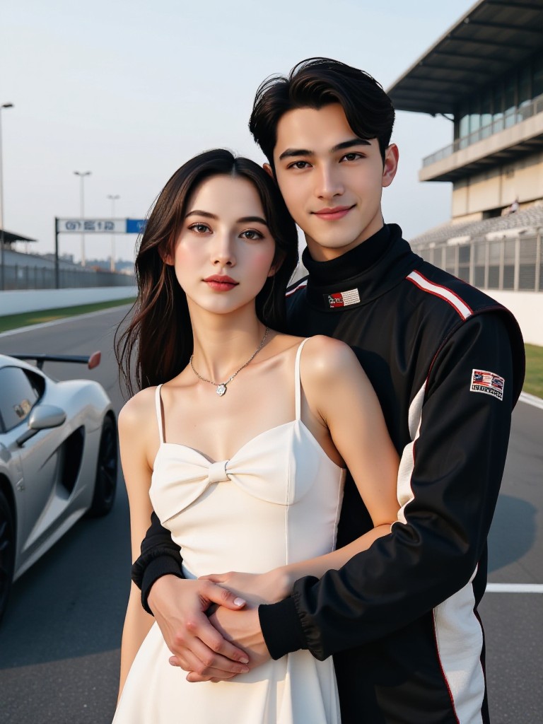 Racing Couple image