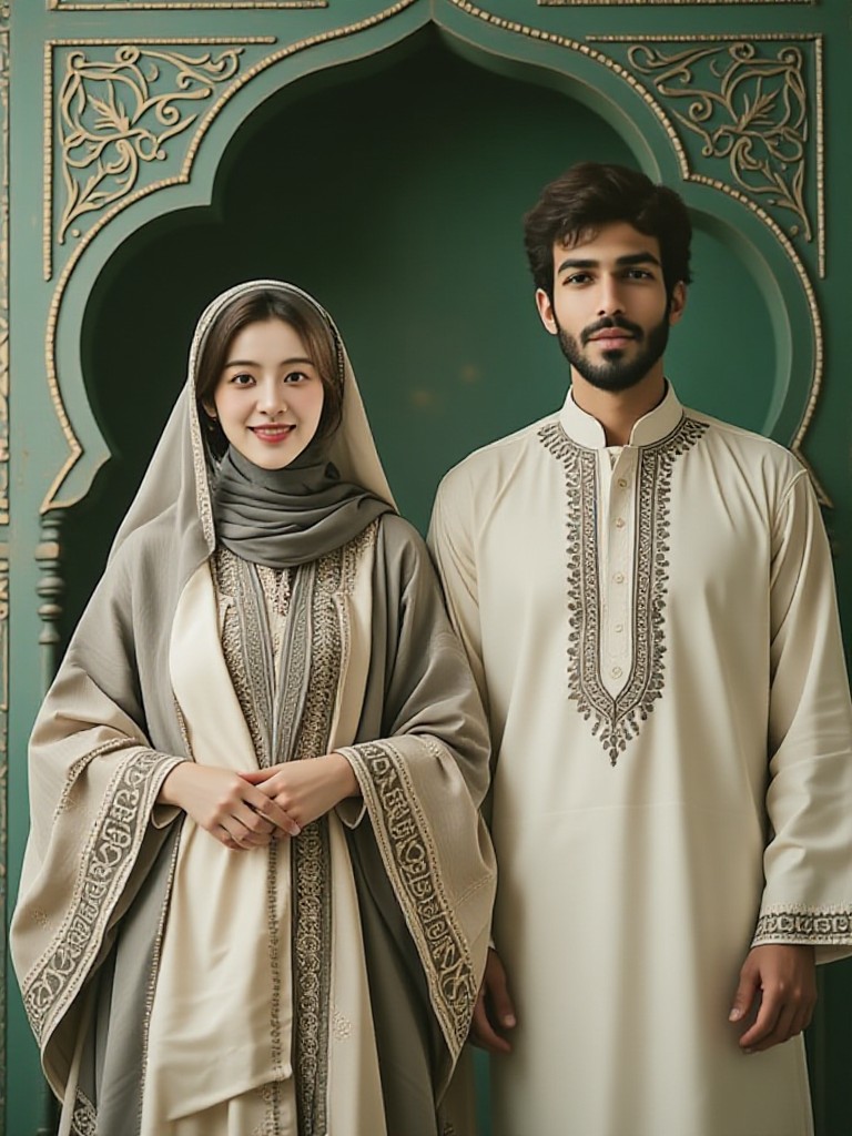 Islamic New Year Couple image