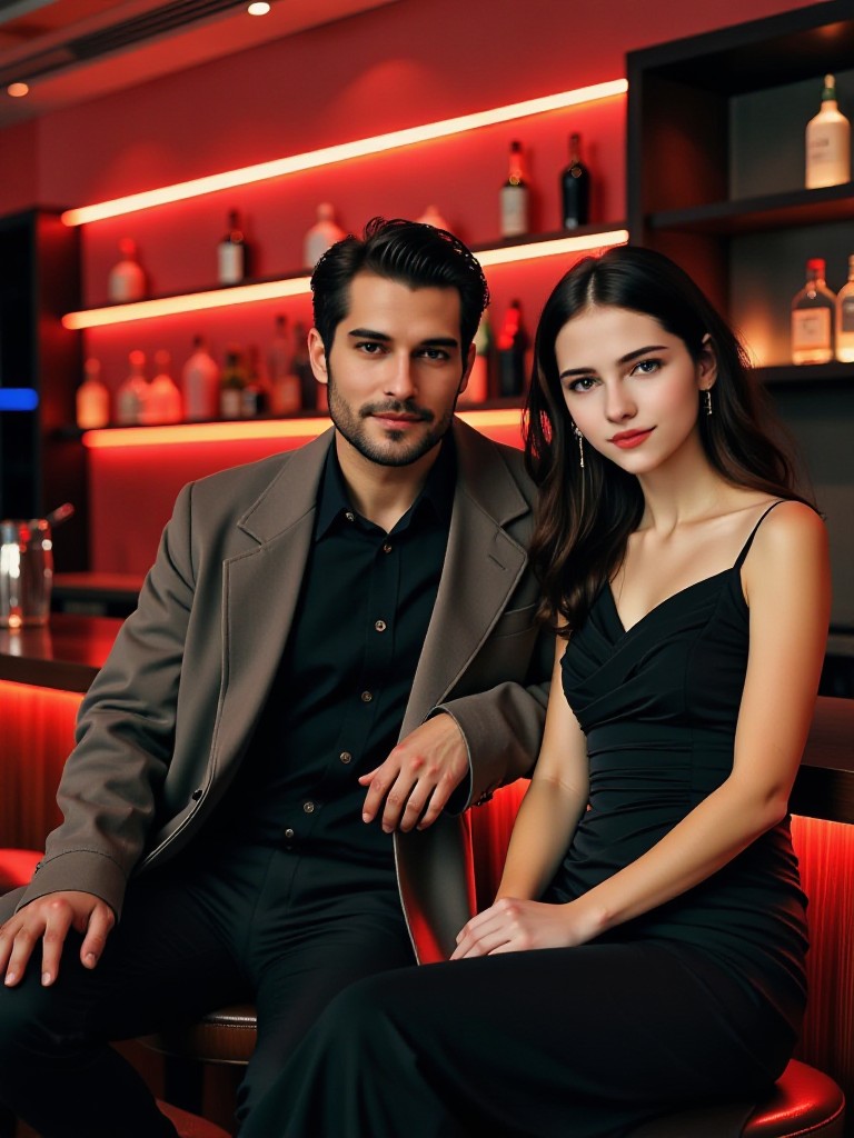 Bar Couple image