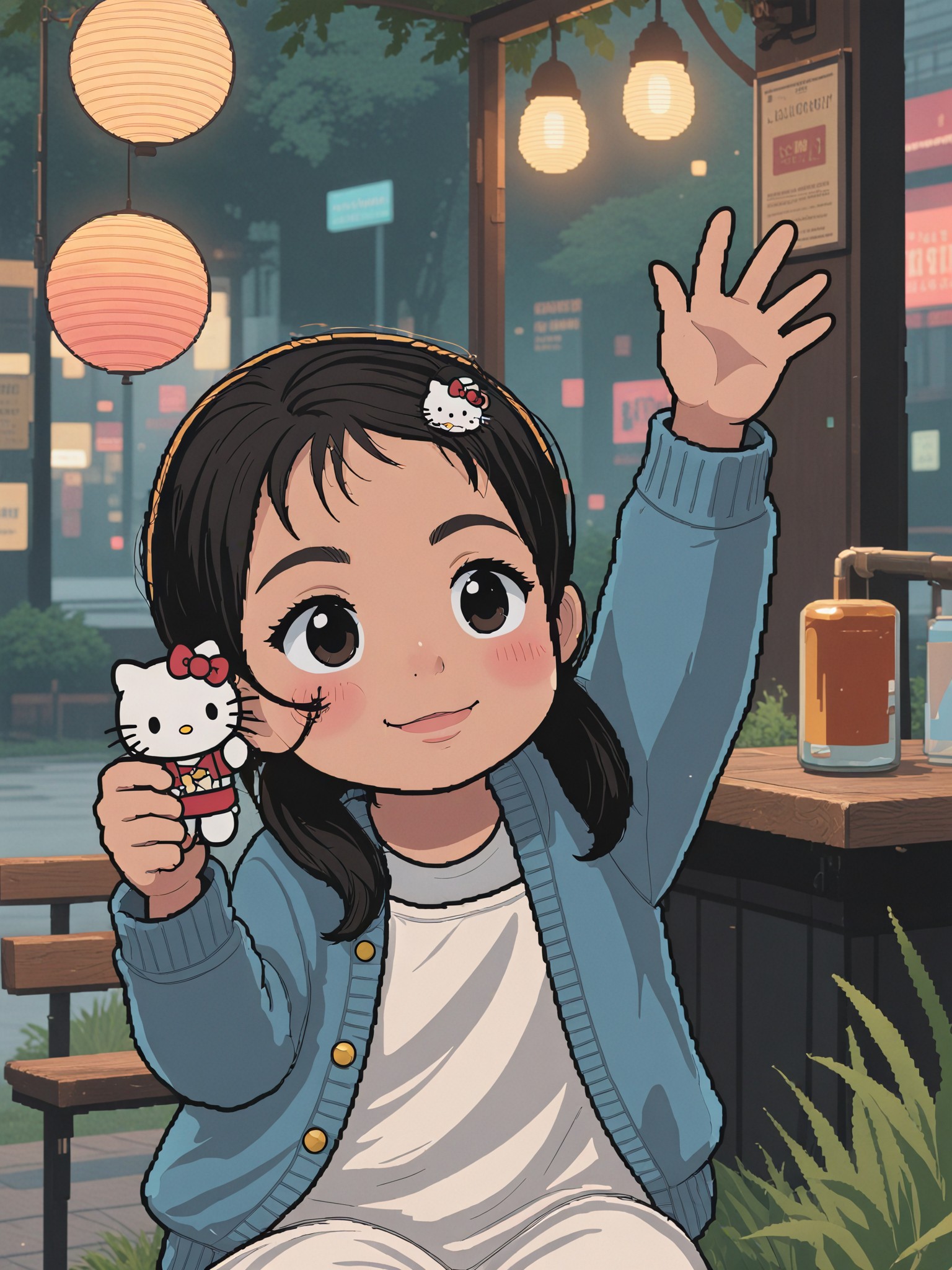 Cute little girl image