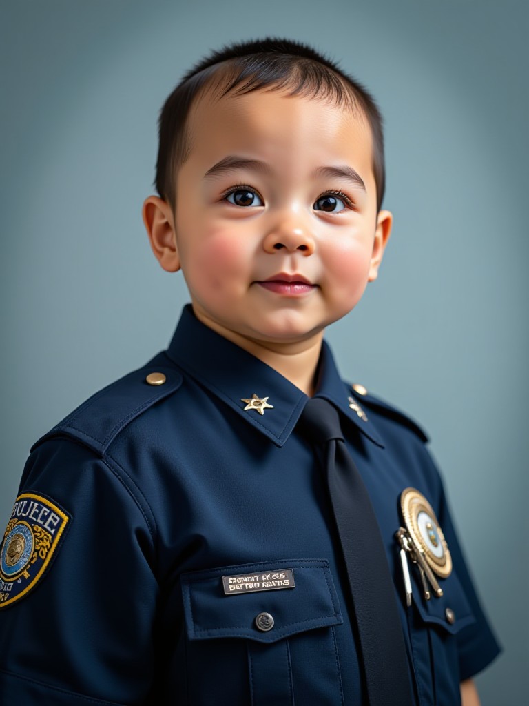 Children's future career(police) image