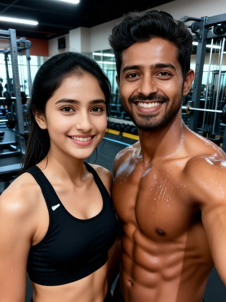 Exercise makes people happy image