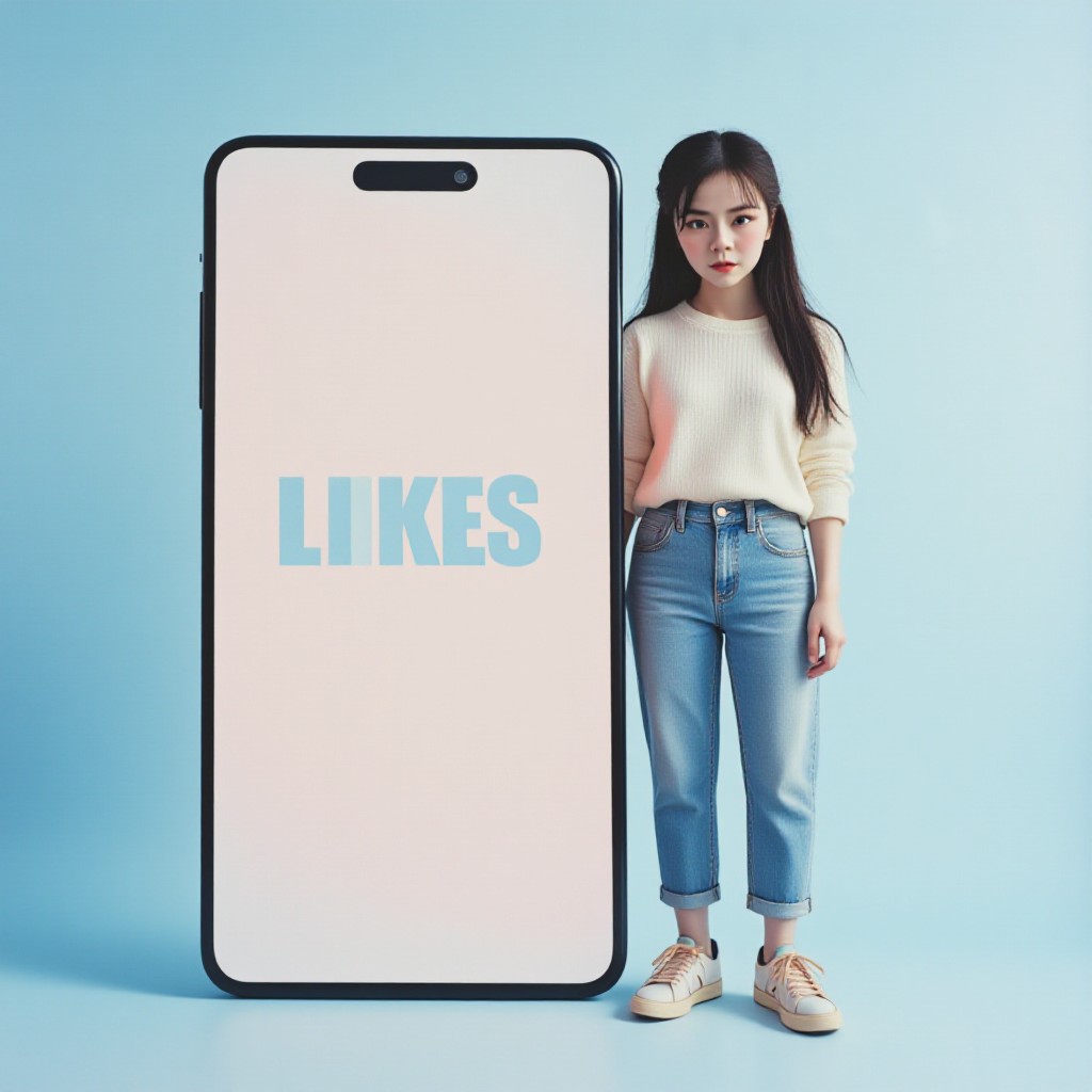 I received a like image