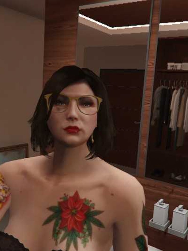 Hyperrealistic GTA Character image