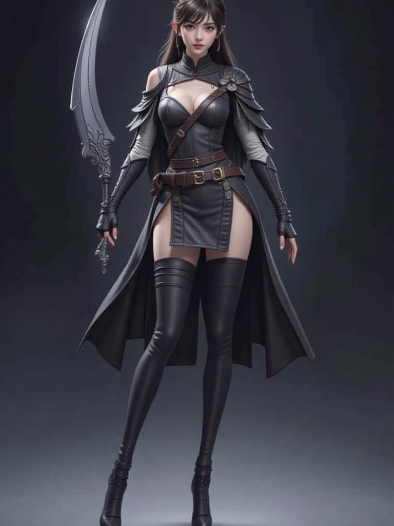  sword and girl image