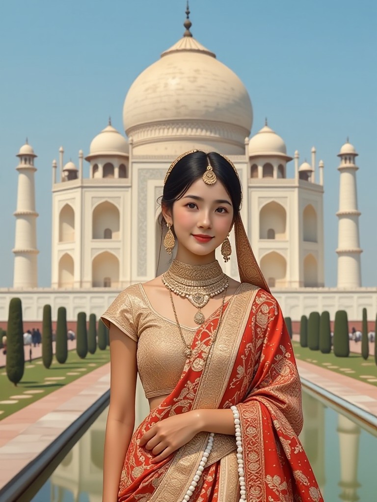 The Taj Mahal image