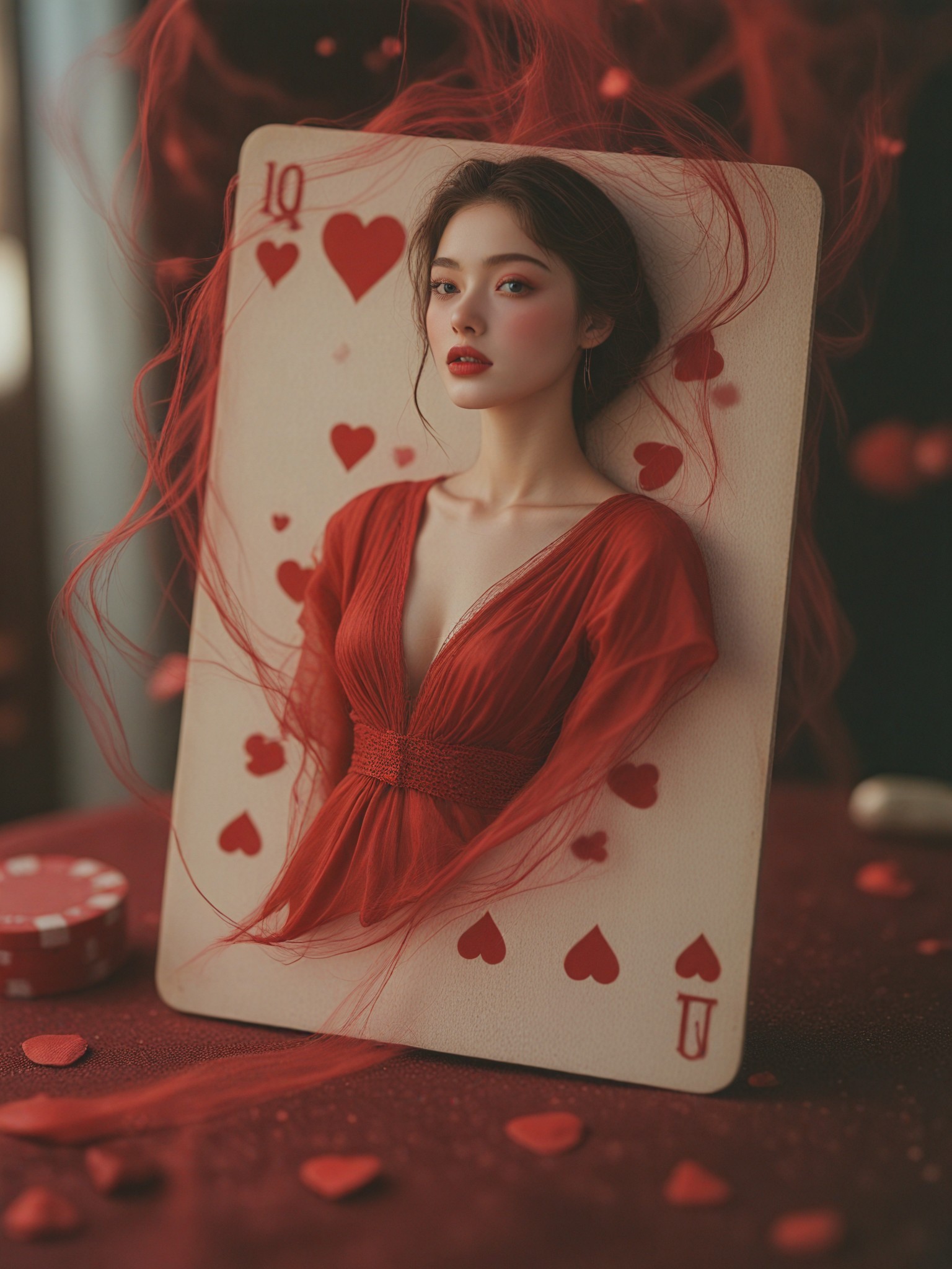 🃏 Queen of Poker ♥️ ♣️ ♠️ ♦️ image