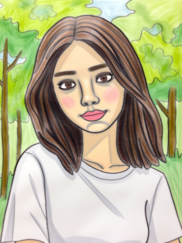 a1.art-generated Hand Drawn Caricature image