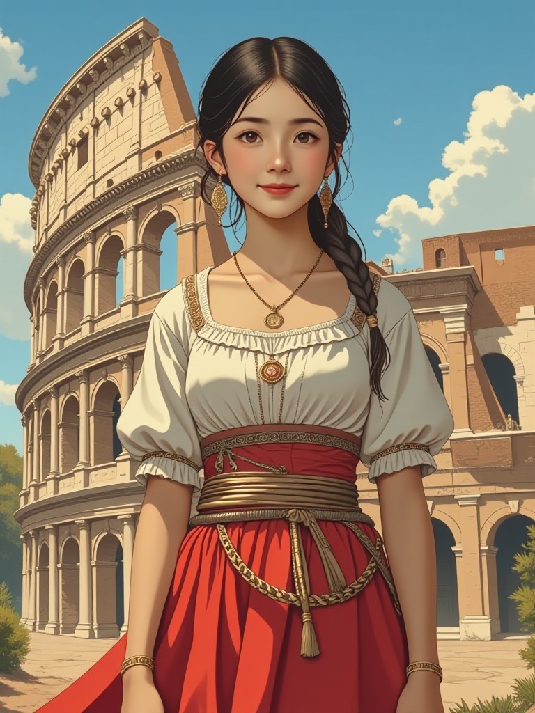 The Roman Colosseum image