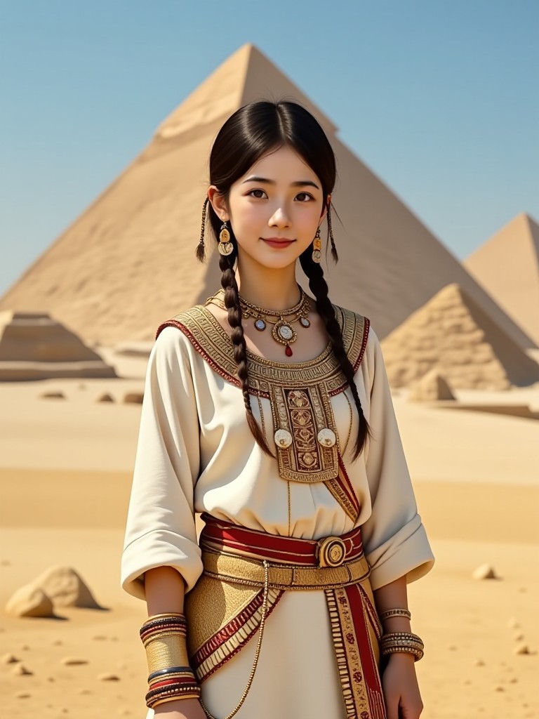 Egyptian pyramids image