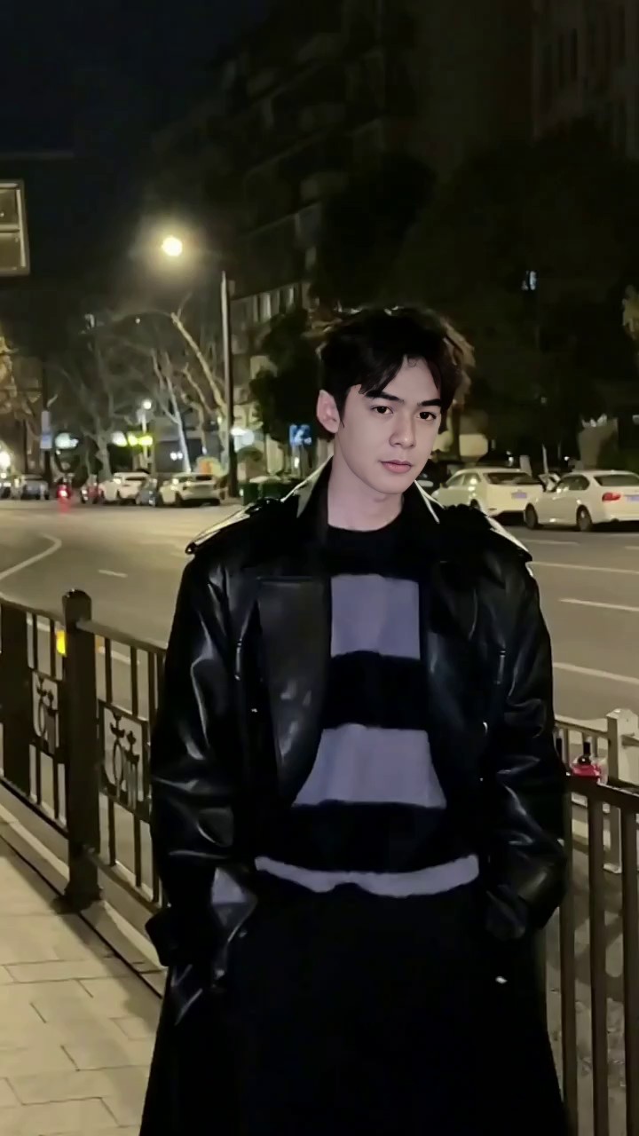 ​​Black Trench Coat Hunk​​ image