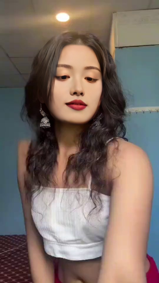 ​​Curly-Haired Beauty​​ image