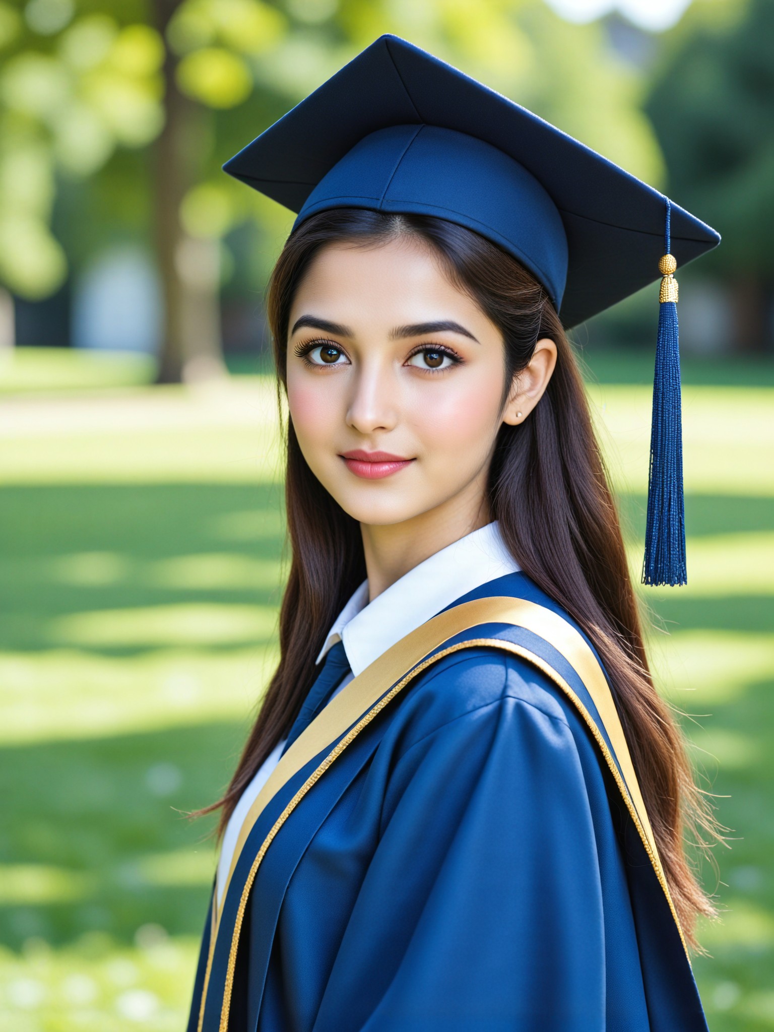 Girls graduation photo image