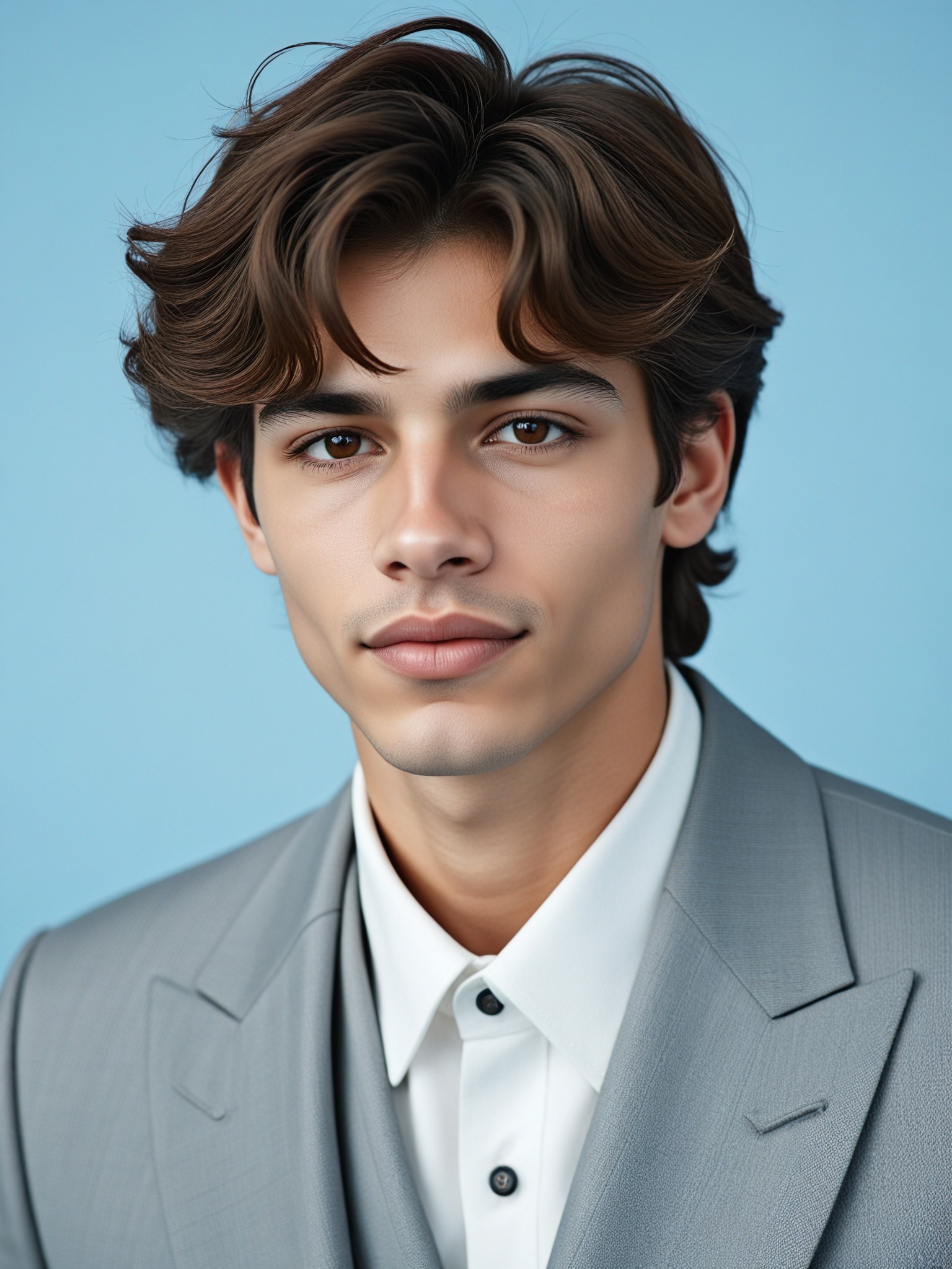 Photo in gray suit image