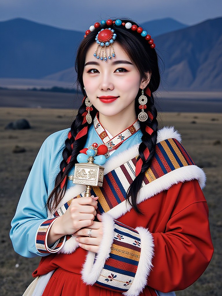 Xizang girls image