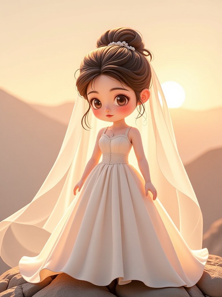 Sunset Wedding Dress image