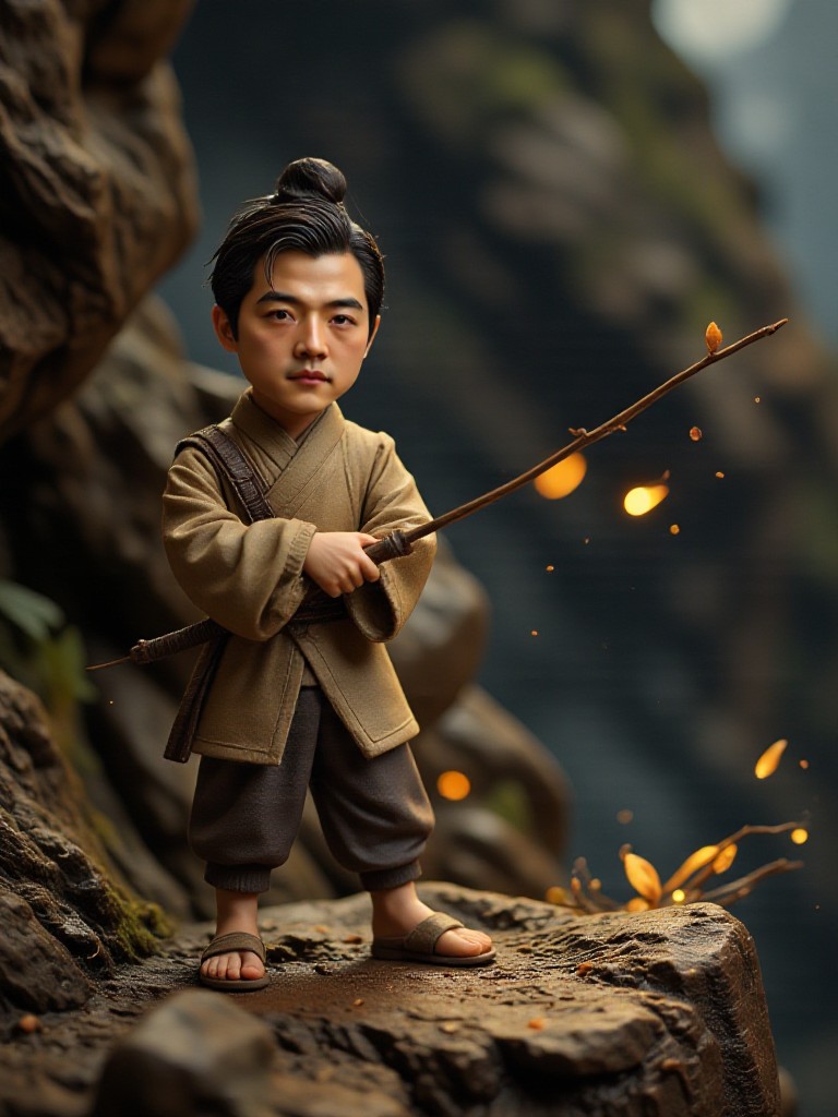 [Dynamic Video] Yang Guo diligently practiced the Nine Swords of Dugu image