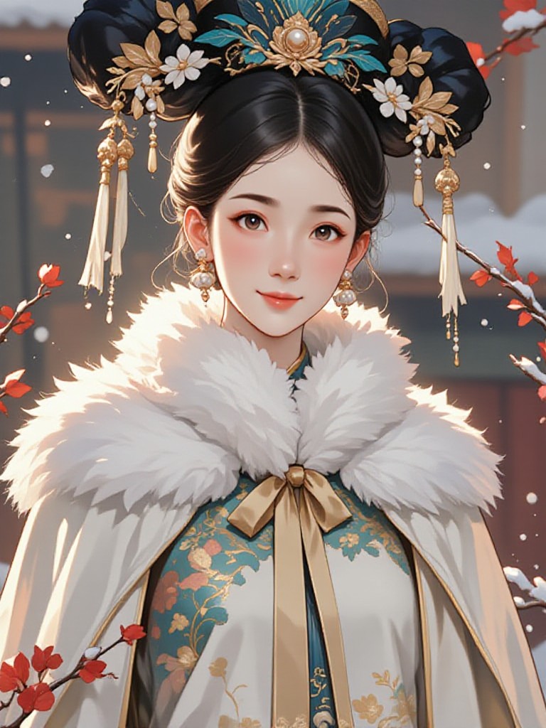 Snow in the Forbidden City image