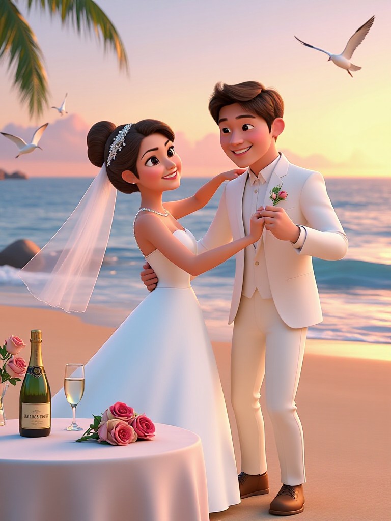 Dancing by the sea image