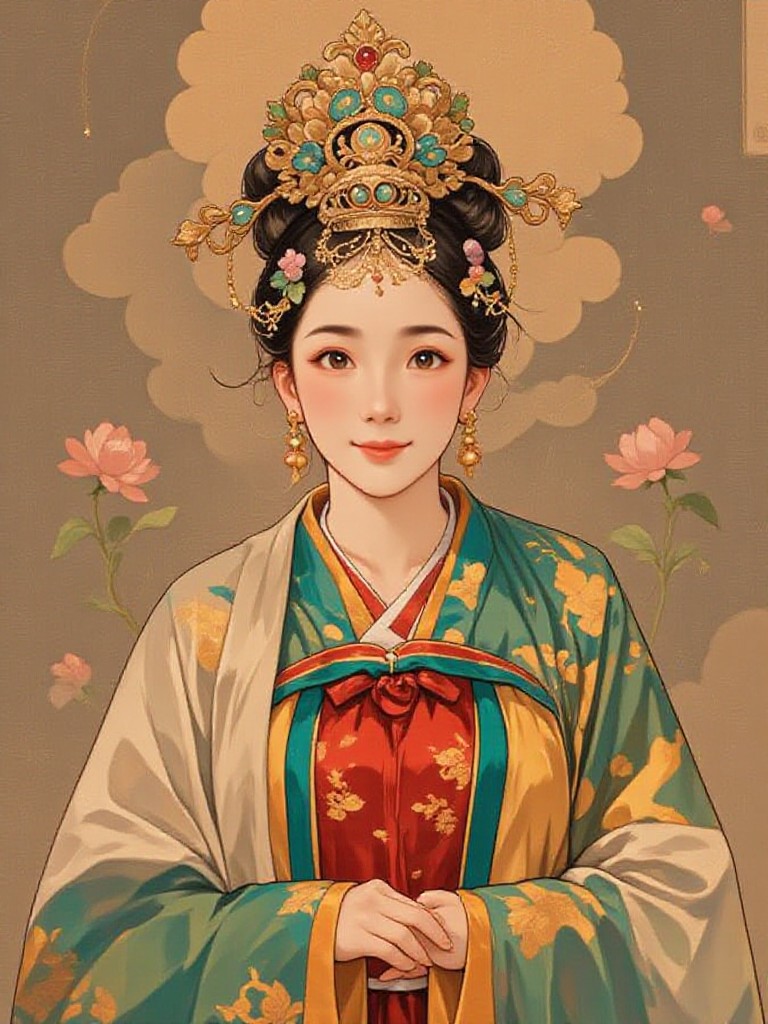 Tang Dynasty beauties image