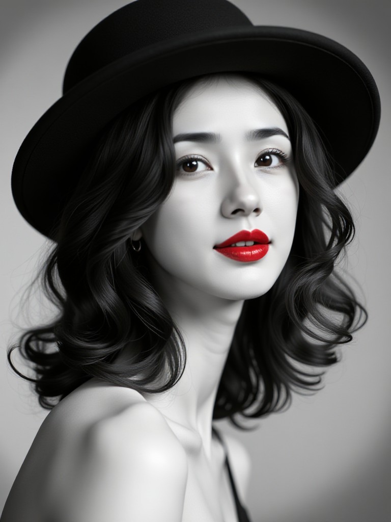 Flame Red Lips image
