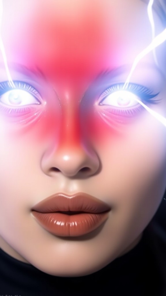 eye spark lightening image