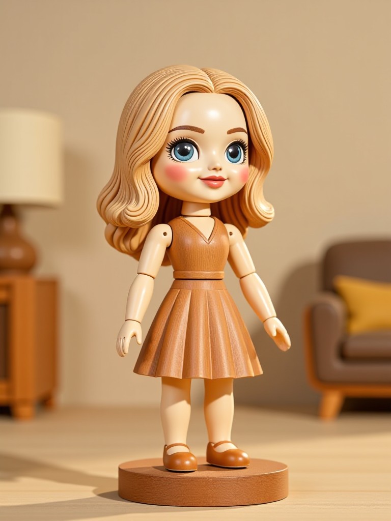 🪵 Wooden carving doll(Video) image