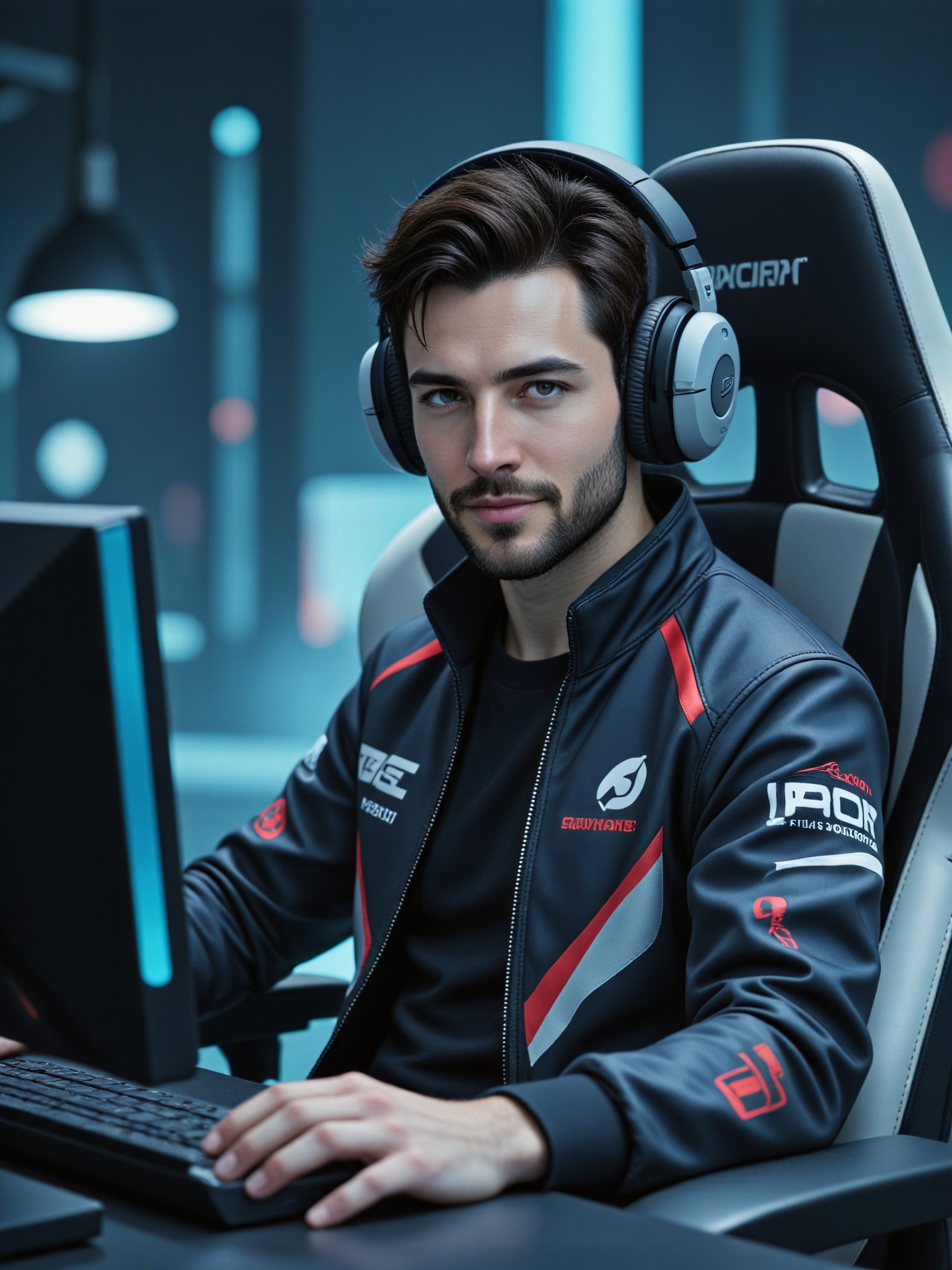 Professional e-sports player image