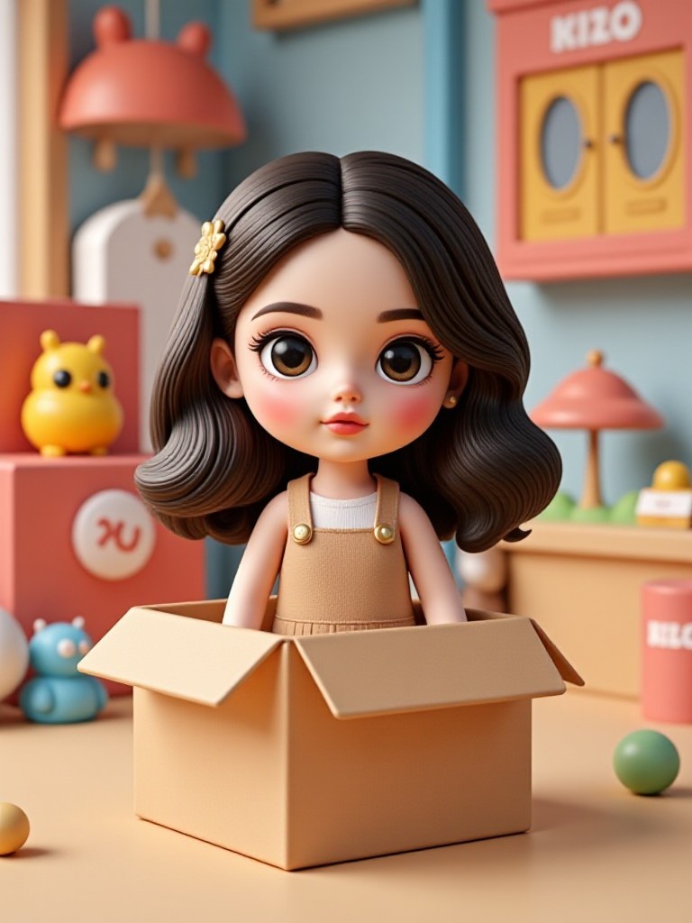  Cardboard box doll(Video) image