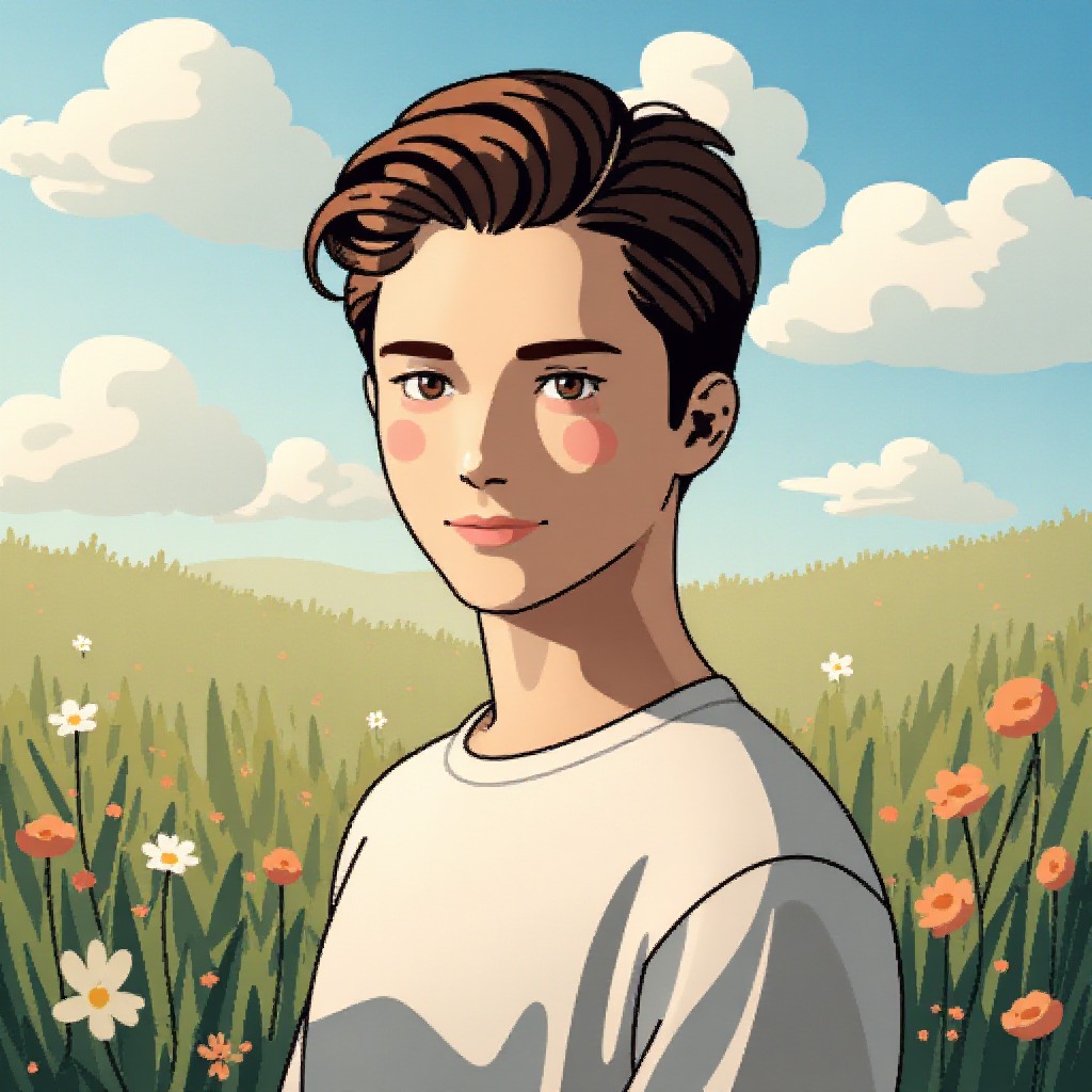 Simple Painting Portrait(Video) image