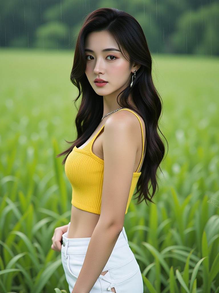 Group photo of green rice image