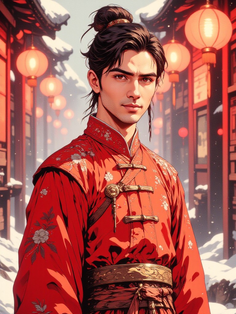 Spring Festival anime characters(Video) image