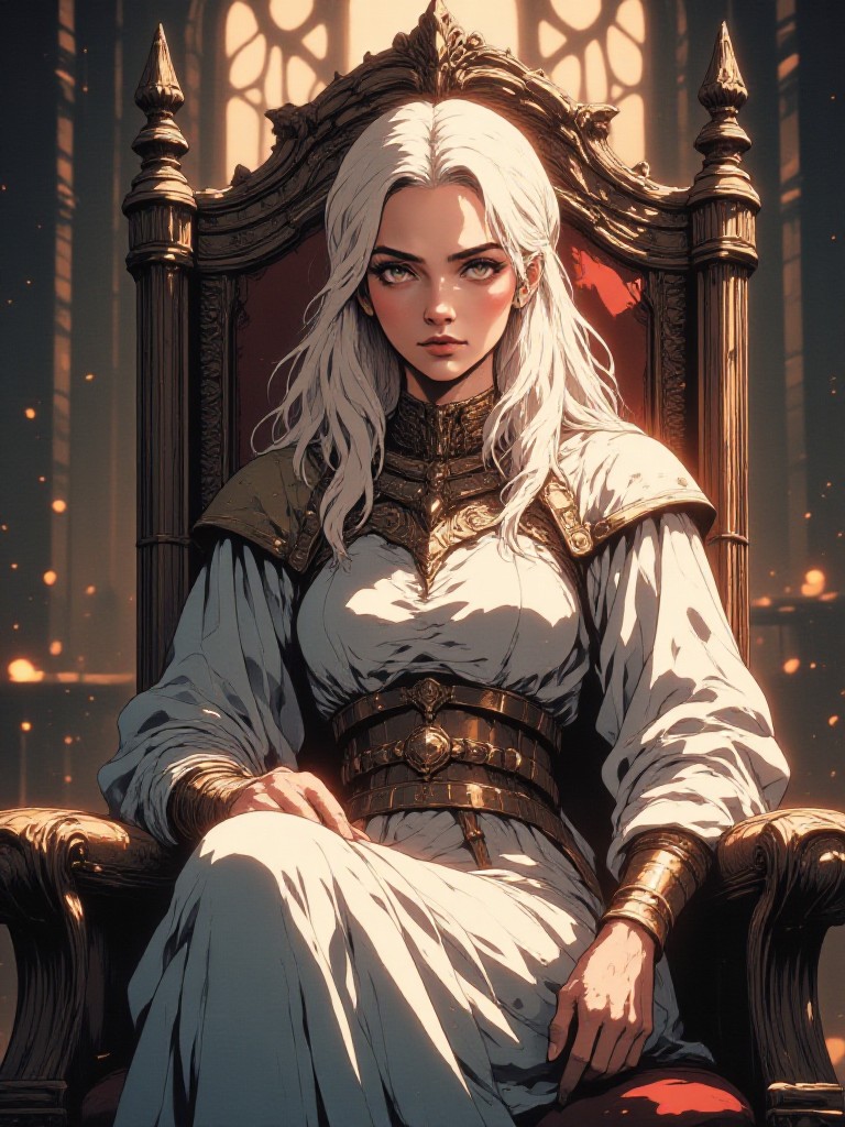 Sit on the throne.(Video) image