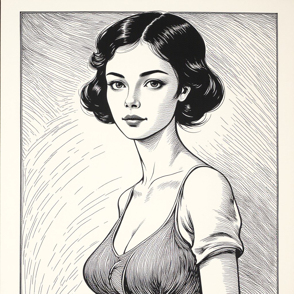 Pen drawing(Video) image