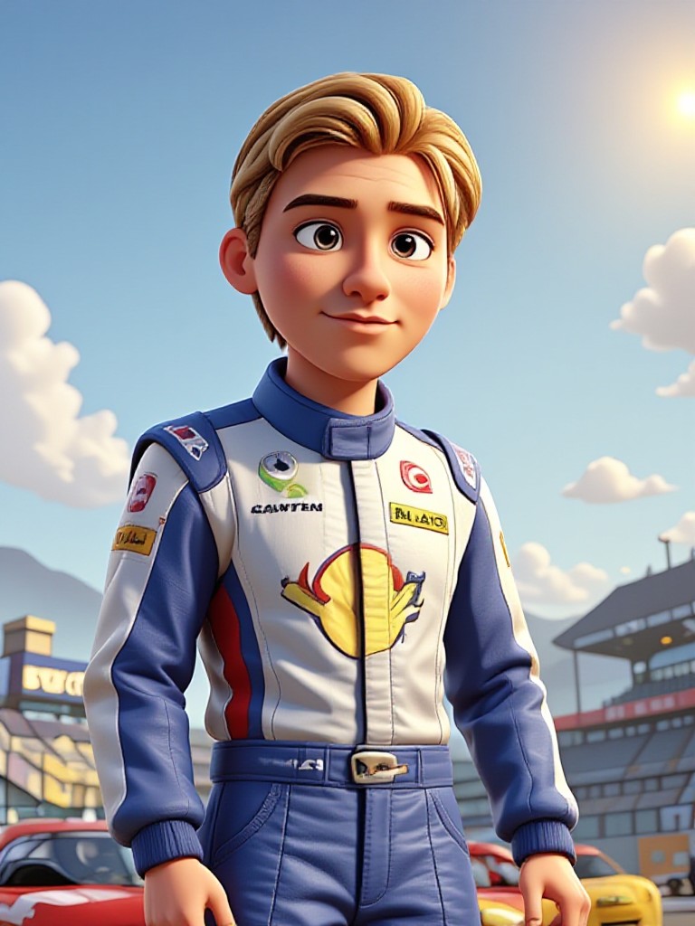 Race car driver(Video) image