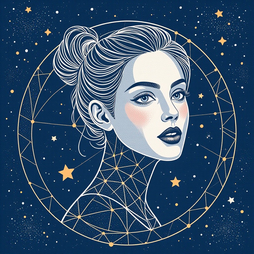 Starry sky line art(Video) image