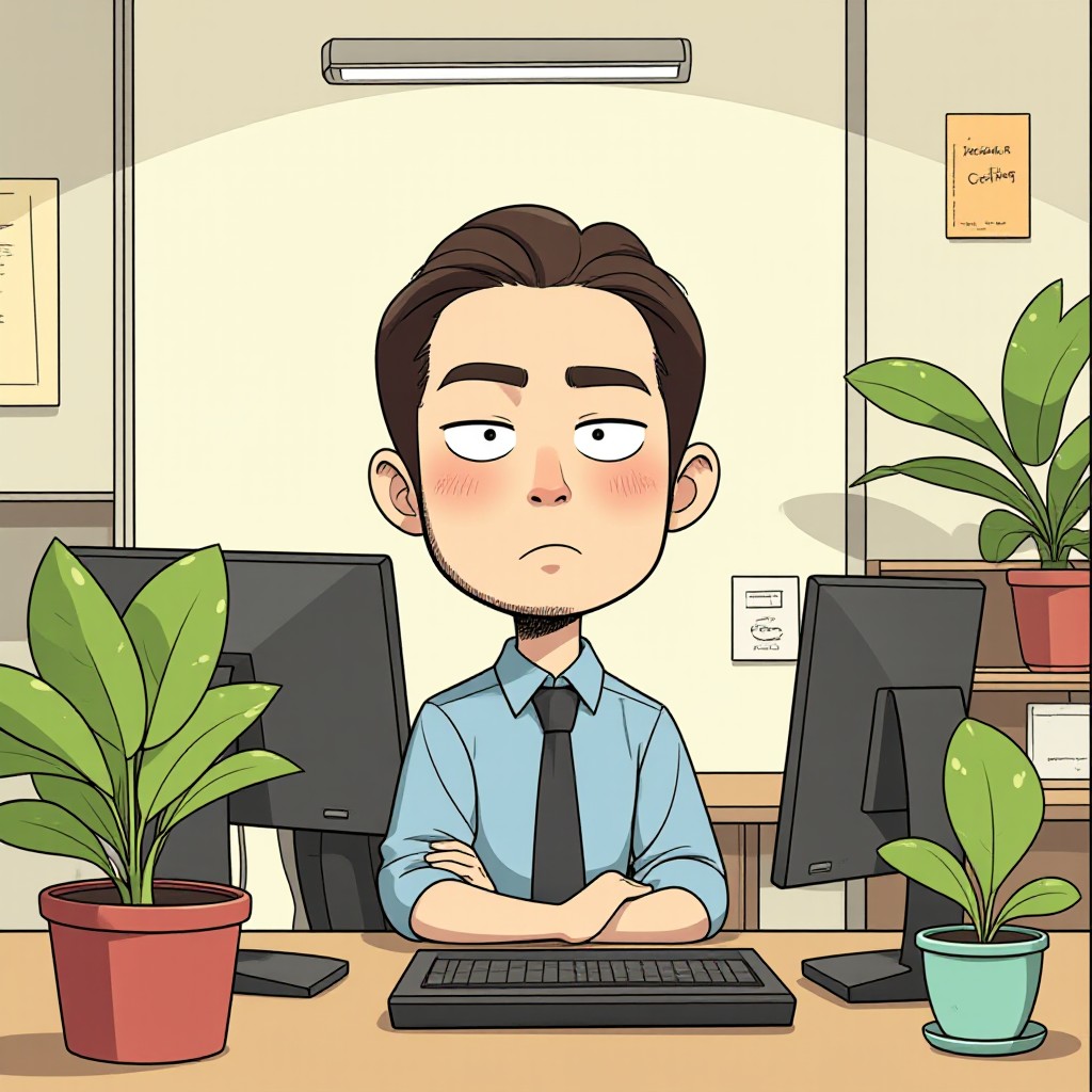 In the office(Video) image