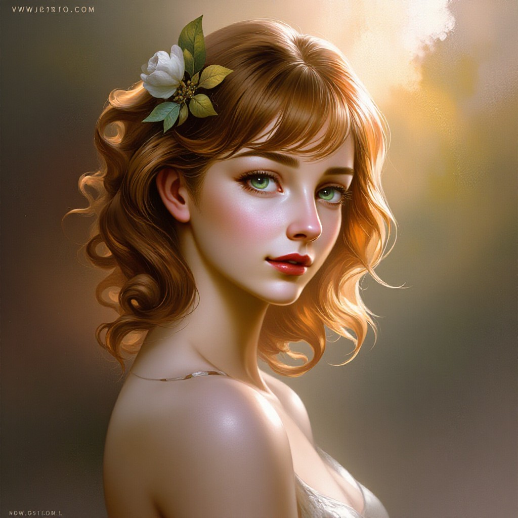 Portrait in oil(Video) image