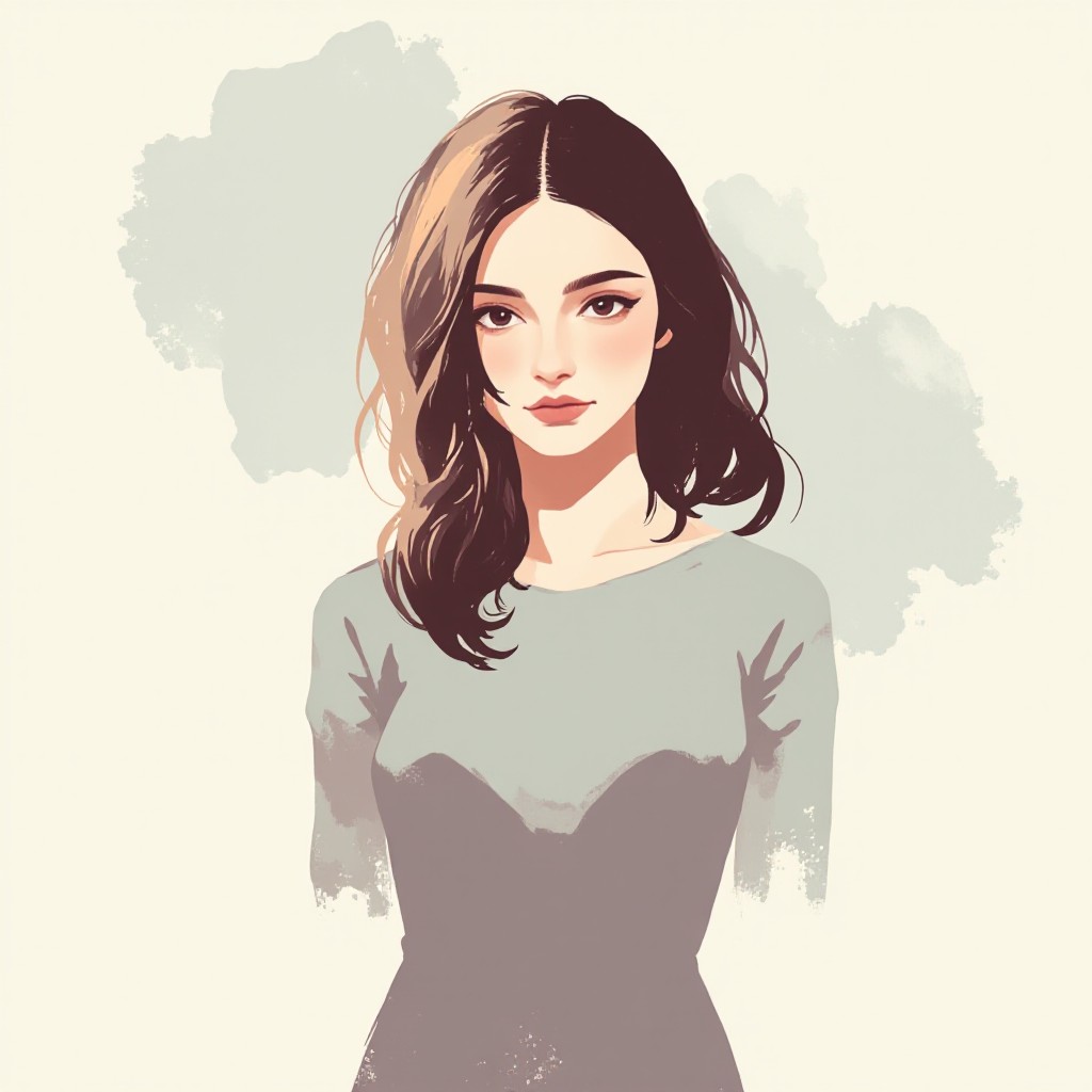 Minimalistic Portrait(Video) image